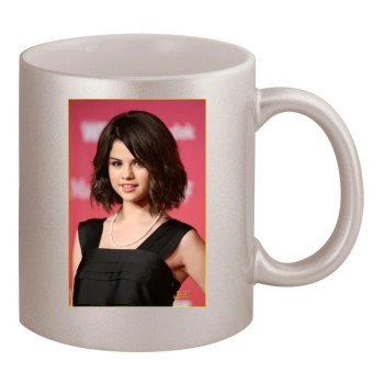 Selena Gomez 11oz Metallic Silver Mug