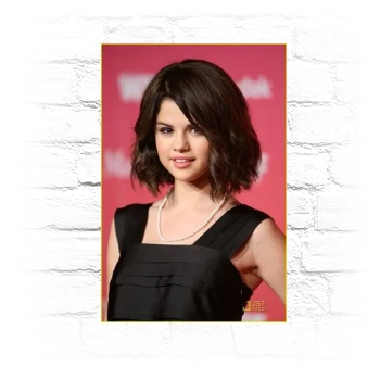 Selena Gomez Metal Wall Art