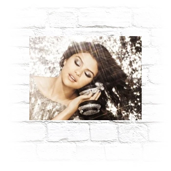 Selena Gomez Metal Wall Art