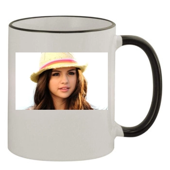 Selena Gomez 11oz Colored Rim & Handle Mug