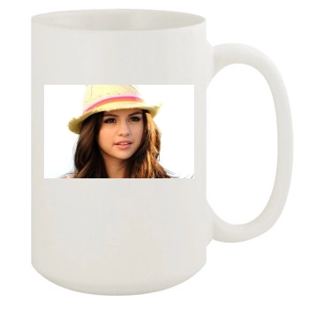 Selena Gomez 15oz White Mug