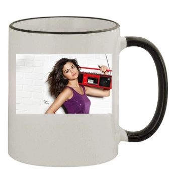 Selena Gomez 11oz Colored Rim & Handle Mug