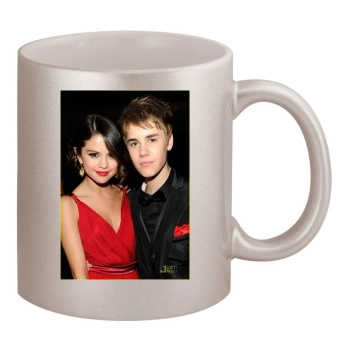 Selena Gomez 11oz Metallic Silver Mug