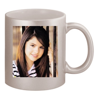 Selena Gomez 11oz Metallic Silver Mug