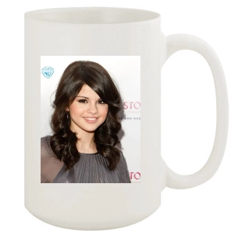 Selena Gomez 15oz White Mug