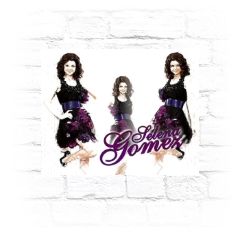 Selena Gomez Metal Wall Art