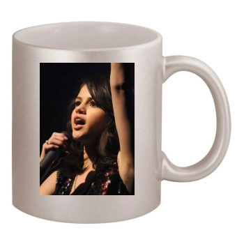 Selena Gomez 11oz Metallic Silver Mug