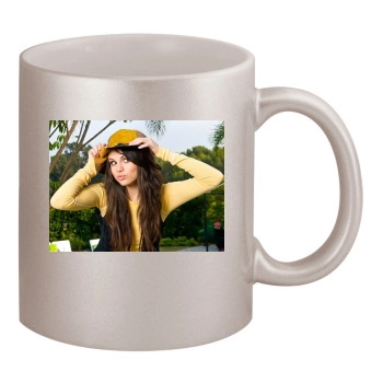 Selena Gomez 11oz Metallic Silver Mug