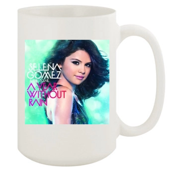 Selena Gomez 15oz White Mug