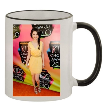 Selena Gomez 11oz Colored Rim & Handle Mug