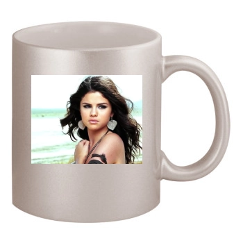 Selena Gomez 11oz Metallic Silver Mug