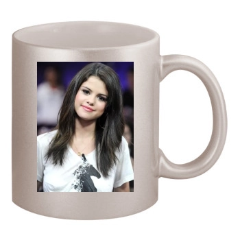 Selena Gomez 11oz Metallic Silver Mug