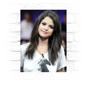 Selena Gomez Metal Wall Art