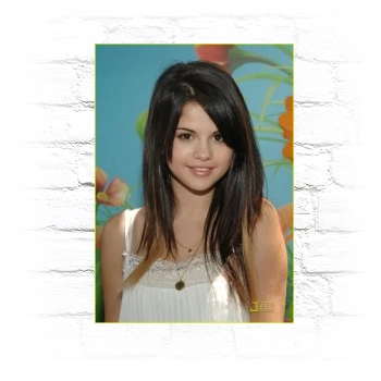 Selena Gomez Metal Wall Art