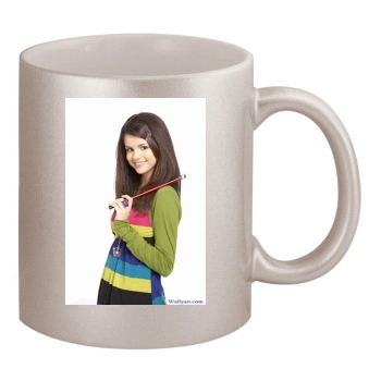 Selena Gomez 11oz Metallic Silver Mug