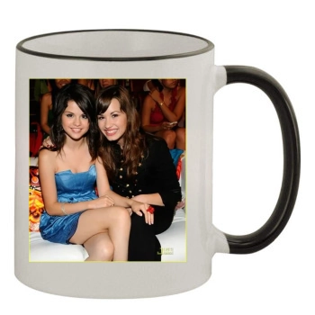 Selena Gomez 11oz Colored Rim & Handle Mug