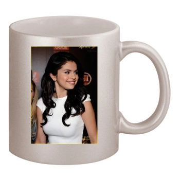 Selena Gomez 11oz Metallic Silver Mug