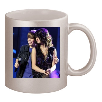 Selena Gomez 11oz Metallic Silver Mug