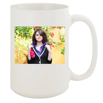 Selena Gomez 15oz White Mug