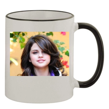 Selena Gomez 11oz Colored Rim & Handle Mug