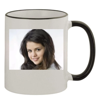 Selena Gomez 11oz Colored Rim & Handle Mug