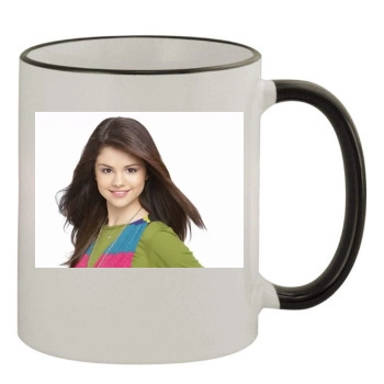 Selena Gomez 11oz Colored Rim & Handle Mug