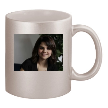 Selena Gomez 11oz Metallic Silver Mug