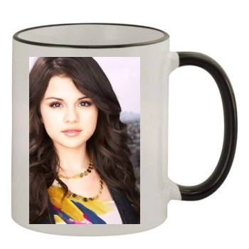 Selena Gomez 11oz Colored Rim & Handle Mug