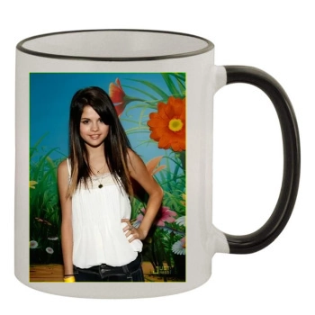 Selena Gomez 11oz Colored Rim & Handle Mug