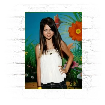 Selena Gomez Metal Wall Art