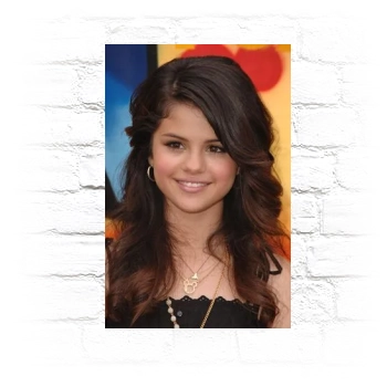 Selena Gomez Metal Wall Art