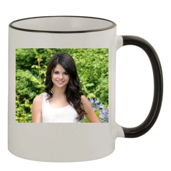 Selena Gomez 11oz Colored Rim & Handle Mug