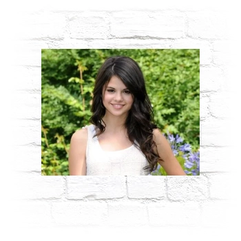 Selena Gomez Metal Wall Art