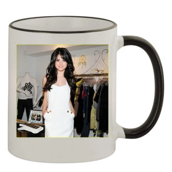 Selena Gomez 11oz Colored Rim & Handle Mug