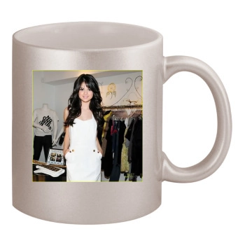 Selena Gomez 11oz Metallic Silver Mug