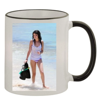 Selena Gomez 11oz Colored Rim & Handle Mug