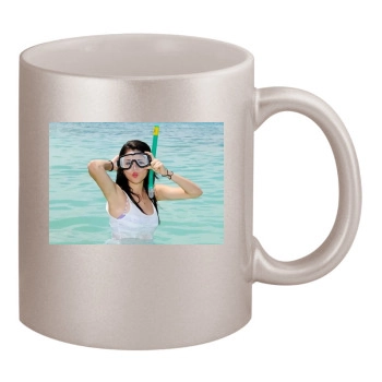 Selena Gomez 11oz Metallic Silver Mug