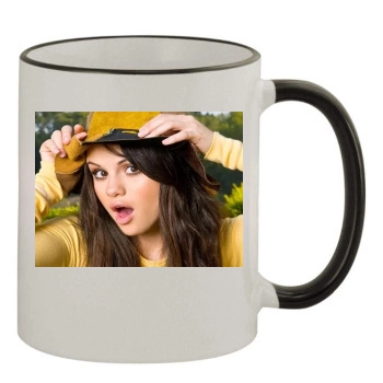 Selena Gomez 11oz Colored Rim & Handle Mug