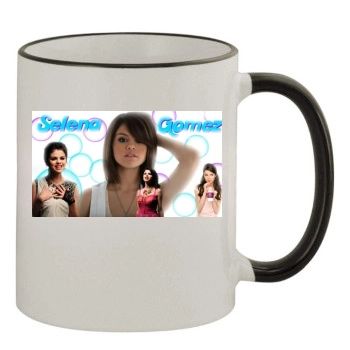 Selena Gomez 11oz Colored Rim & Handle Mug