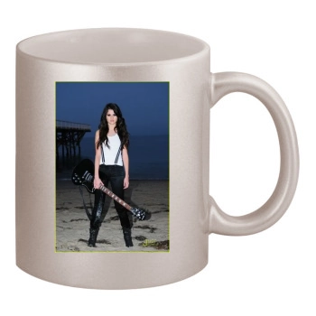 Selena Gomez 11oz Metallic Silver Mug