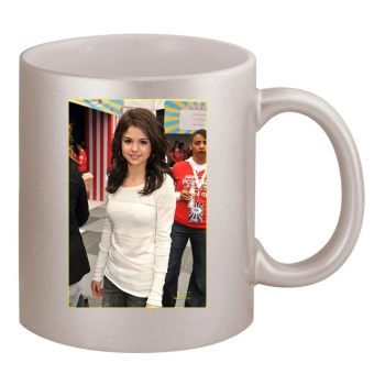 Selena Gomez 11oz Metallic Silver Mug