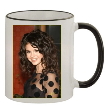 Selena Gomez 11oz Colored Rim & Handle Mug