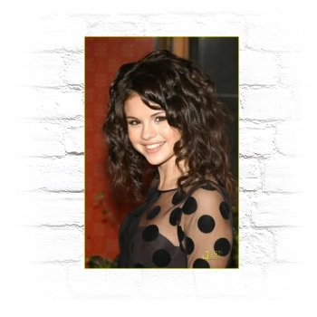 Selena Gomez Metal Wall Art