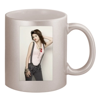 Selena Gomez 11oz Metallic Silver Mug