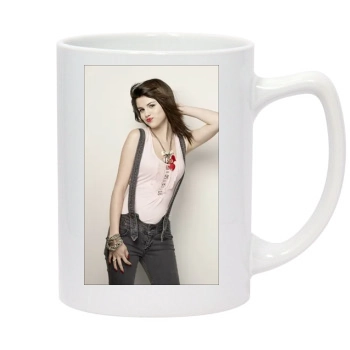 Selena Gomez 14oz White Statesman Mug