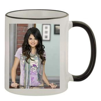 Selena Gomez 11oz Colored Rim & Handle Mug