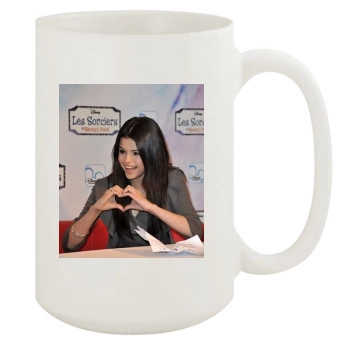 Selena Gomez 15oz White Mug