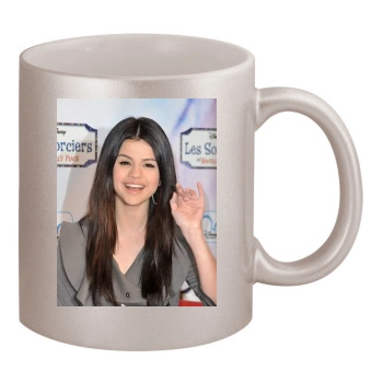 Selena Gomez 11oz Metallic Silver Mug