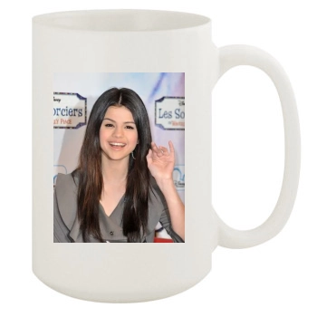 Selena Gomez 15oz White Mug