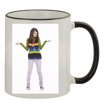 Selena Gomez 11oz Colored Rim & Handle Mug